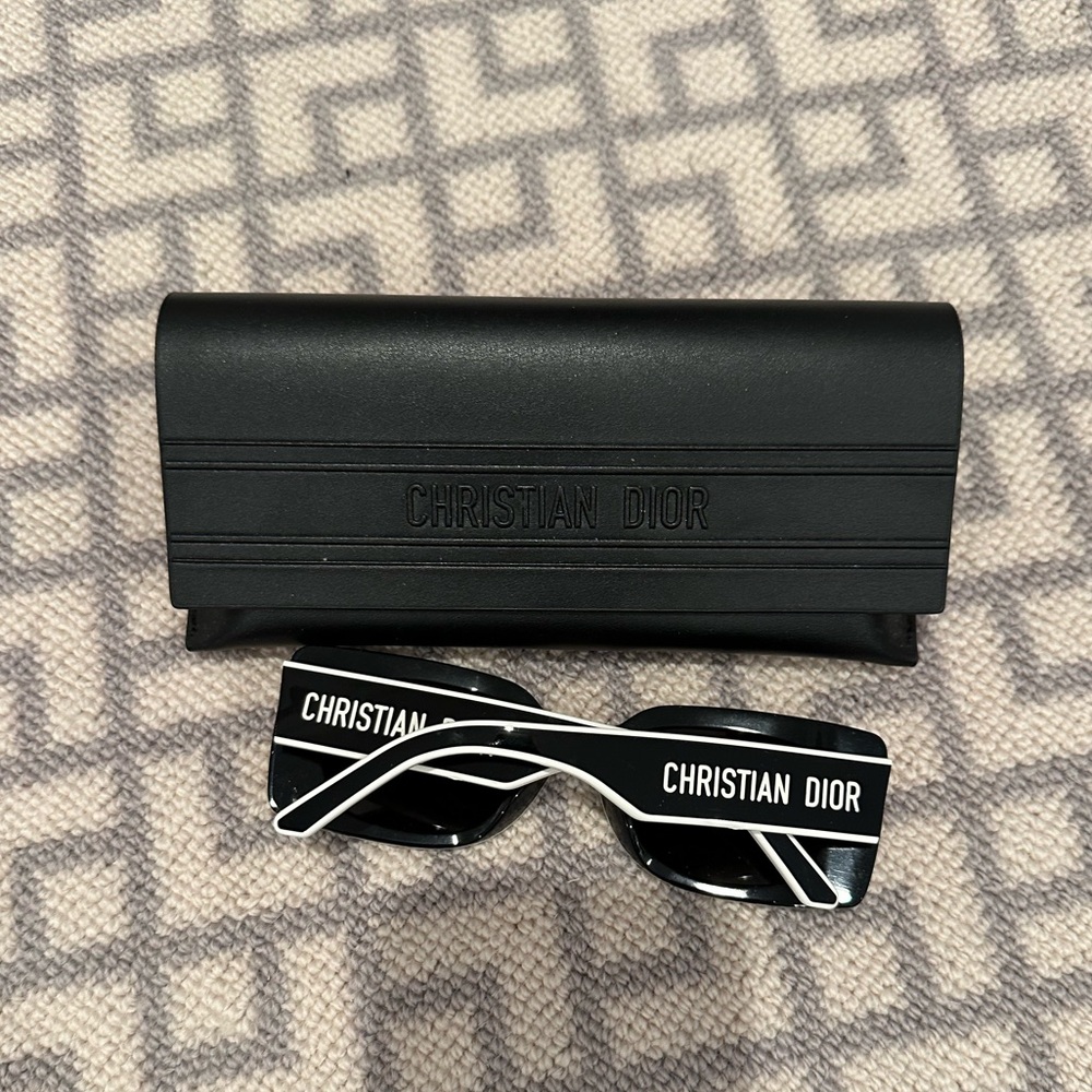 Dior Pacific S1u Black Rectangular Sunglasses - image 3